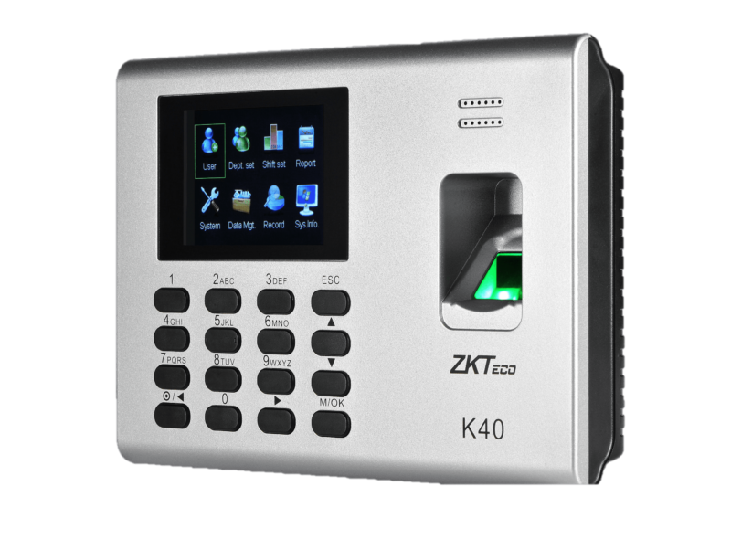 ZKTeco K40 Biometric Time Attendance Terminal, Access Control