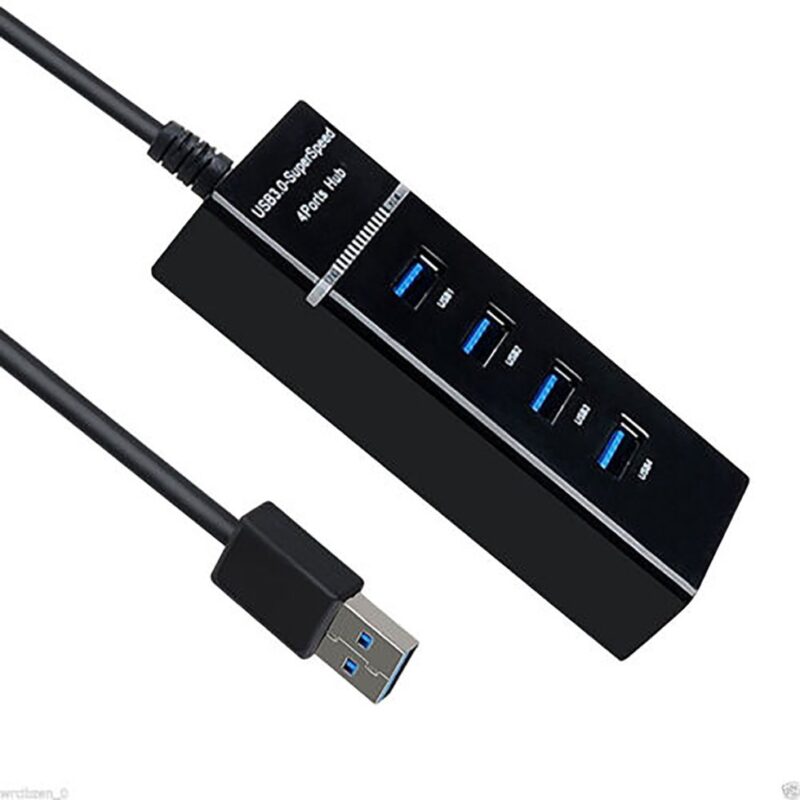 High Speed USB 3.0 4 Port USB Hub