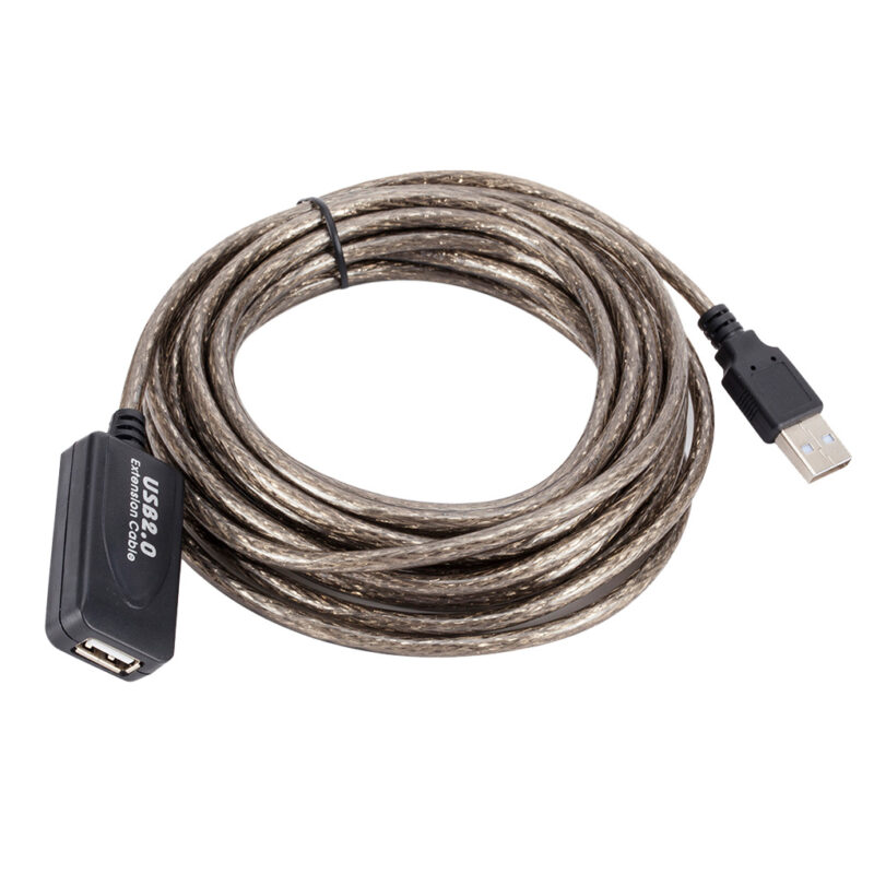 20 Meters USB 2.0 Extension / Repeater Cable A Male To A Female