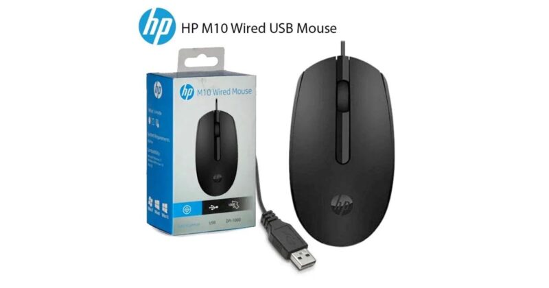 HP M10 USB WIRED MOUSE