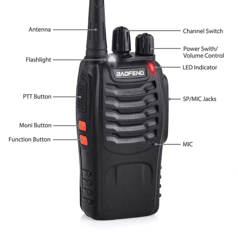 Baofeng BF-888S Handheld Radio Call / Walkie Talkie - 2 pcs - Image 3